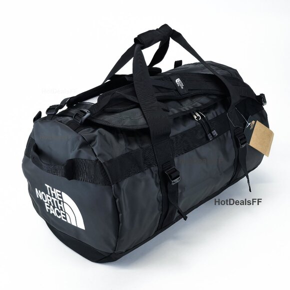 The North Face Base Camp Medium / 71L Travel Duffel Bag, Black, NEW WITH TAGS! - Picture 1 of 16